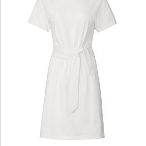 VINCE tie waist dress